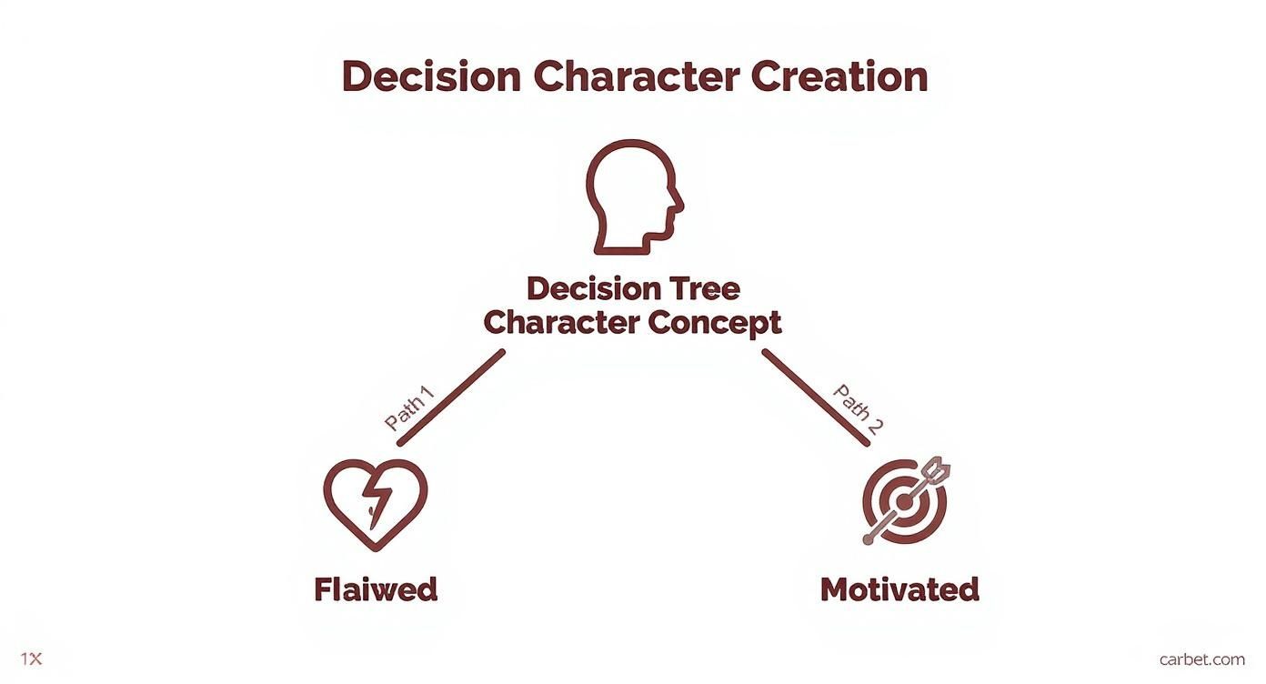 Infographic about interactive fiction for adults