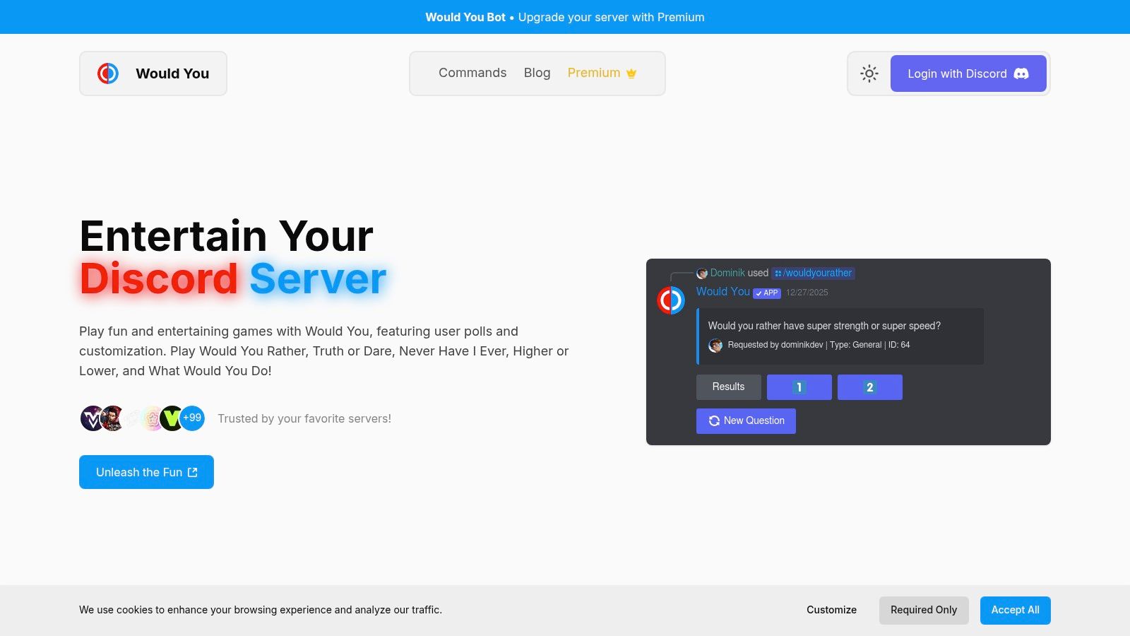Would You Bot (official)