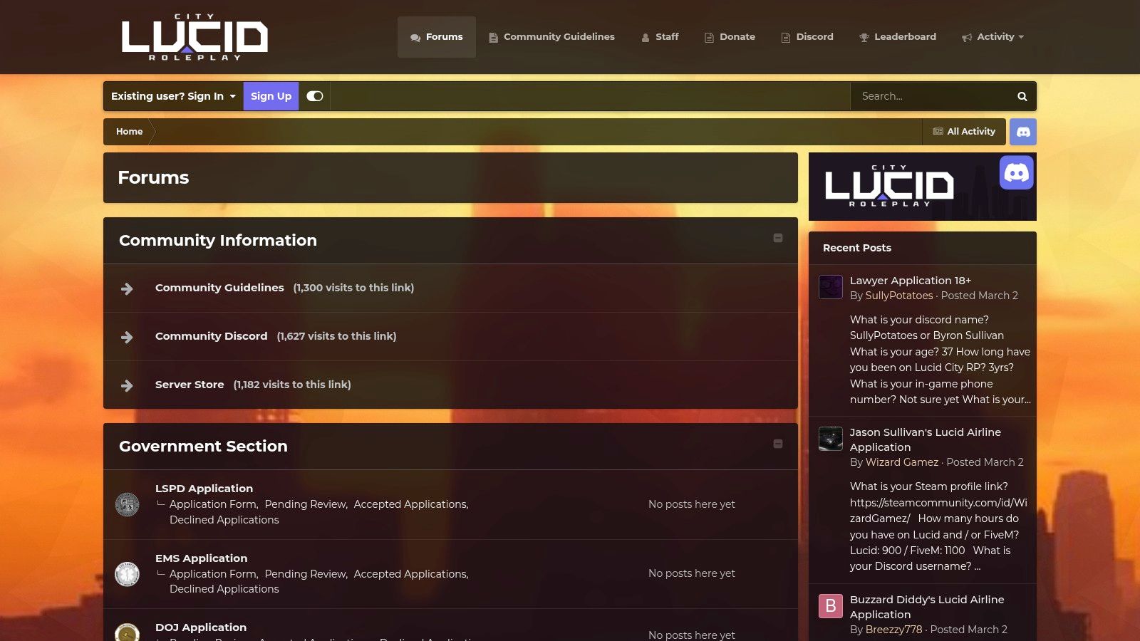 Lucid City RP