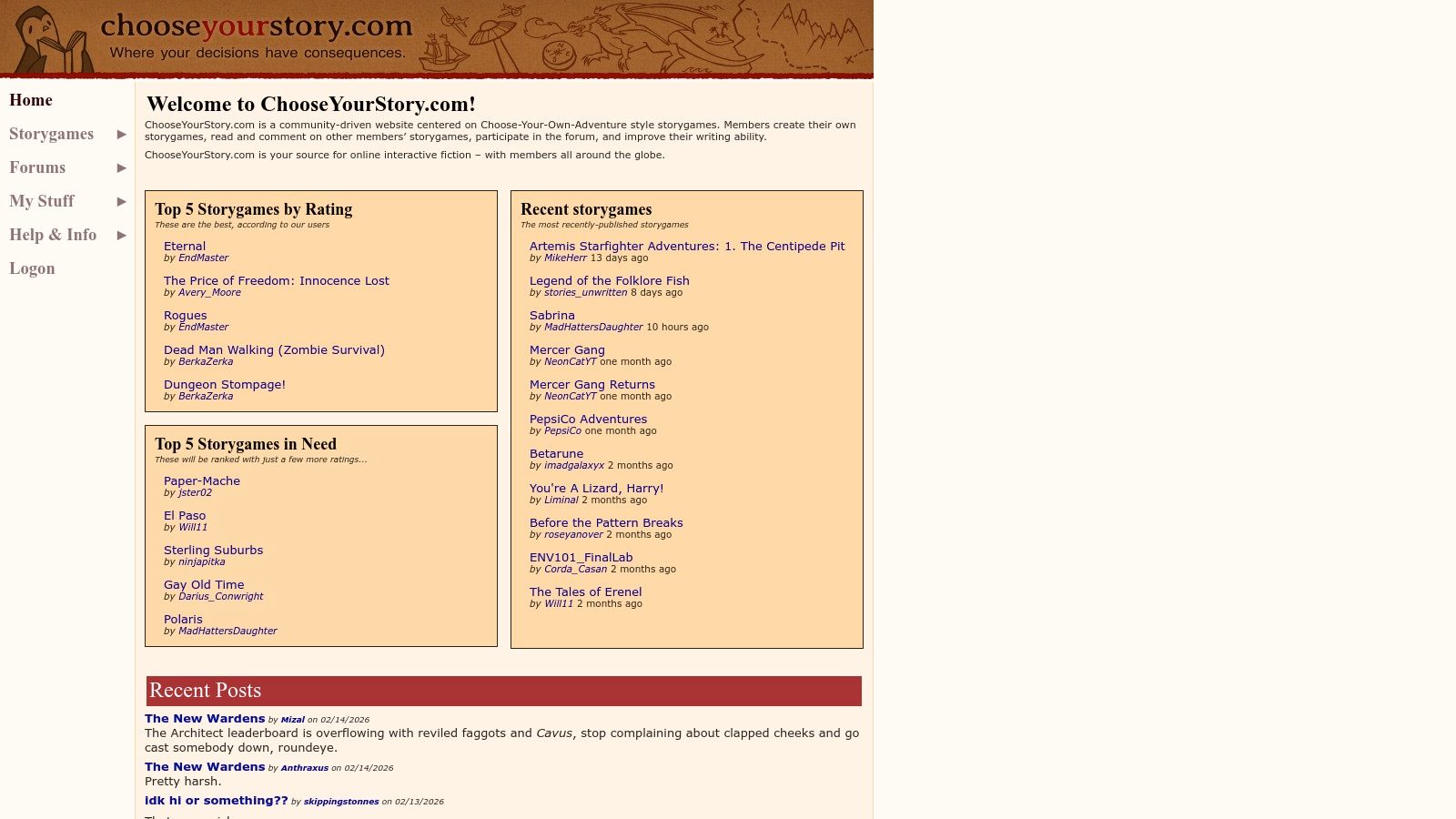 ChooseYourStory (CYS)