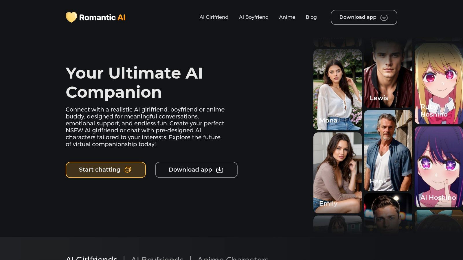 Romantic AI