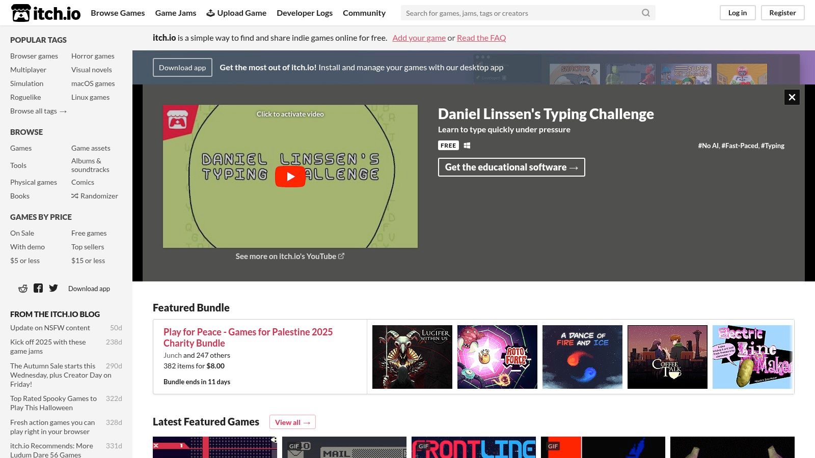 itch.io (NSFW text-based section)