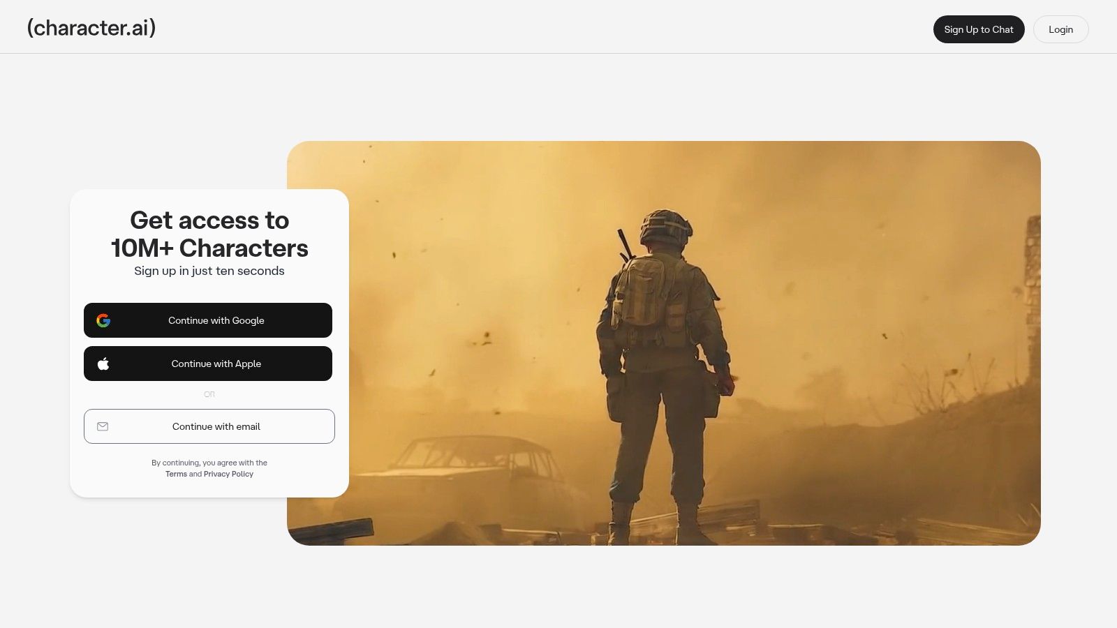 A screenshot of the Character.AI interface showing a chat with an AI boyfriend persona.