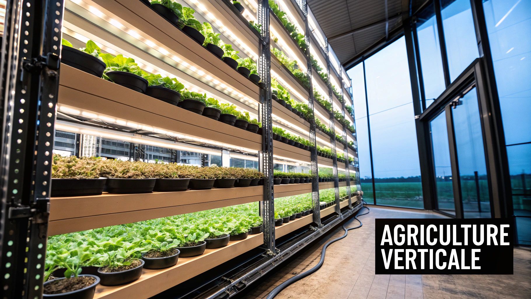Agriculture Verticale et Robotique