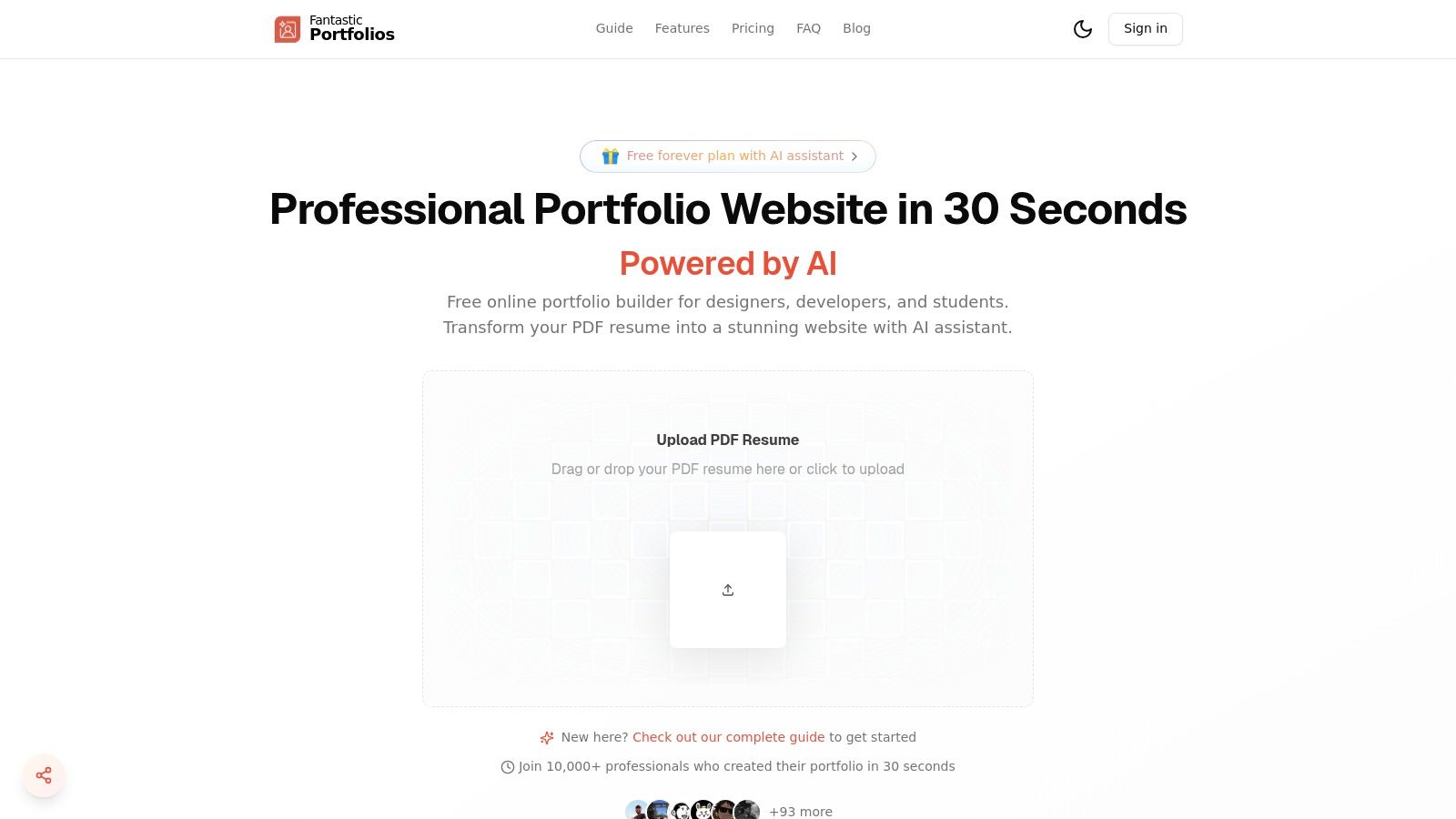 Fantastic Portfolios