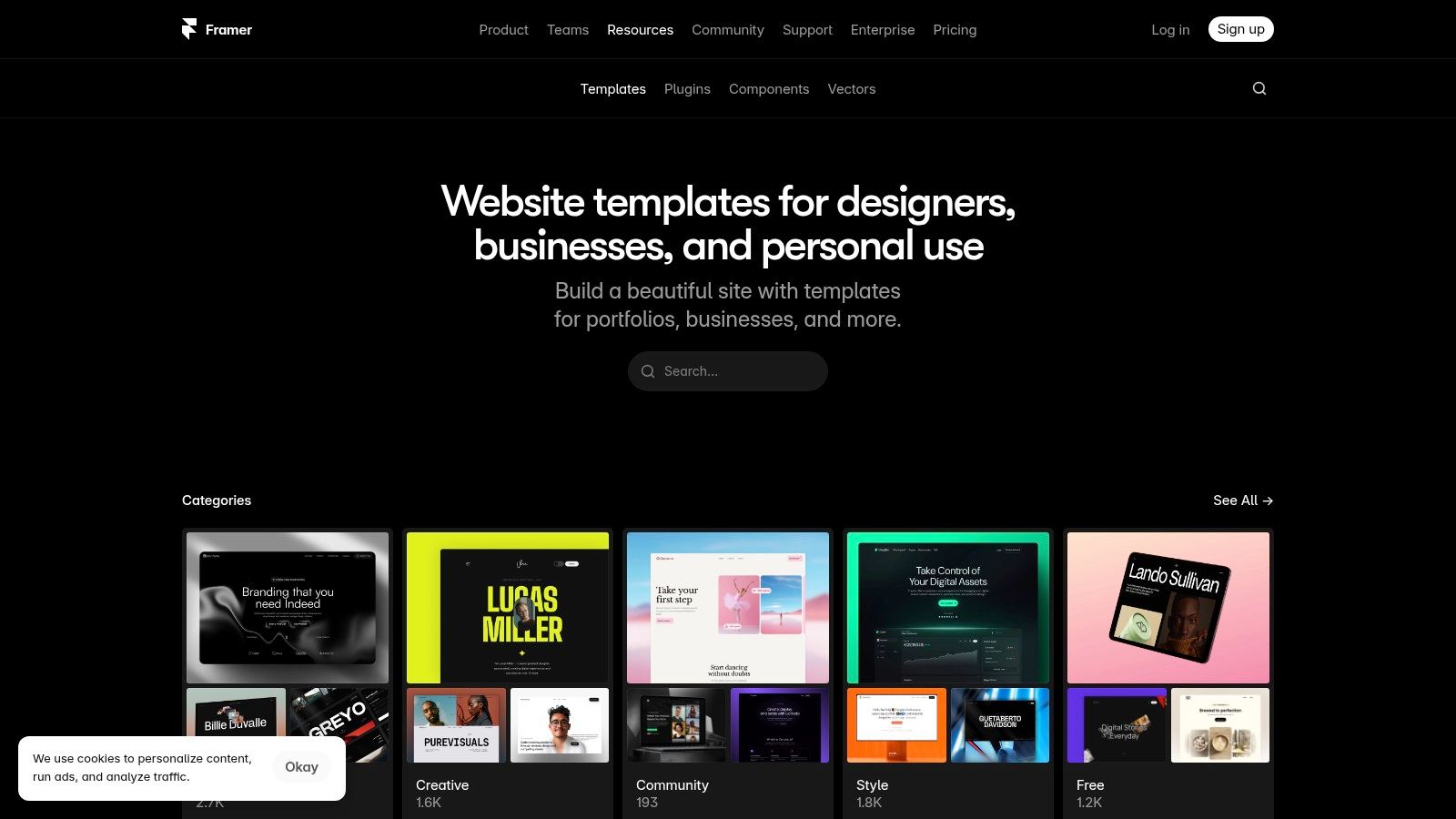 Framer Marketplace