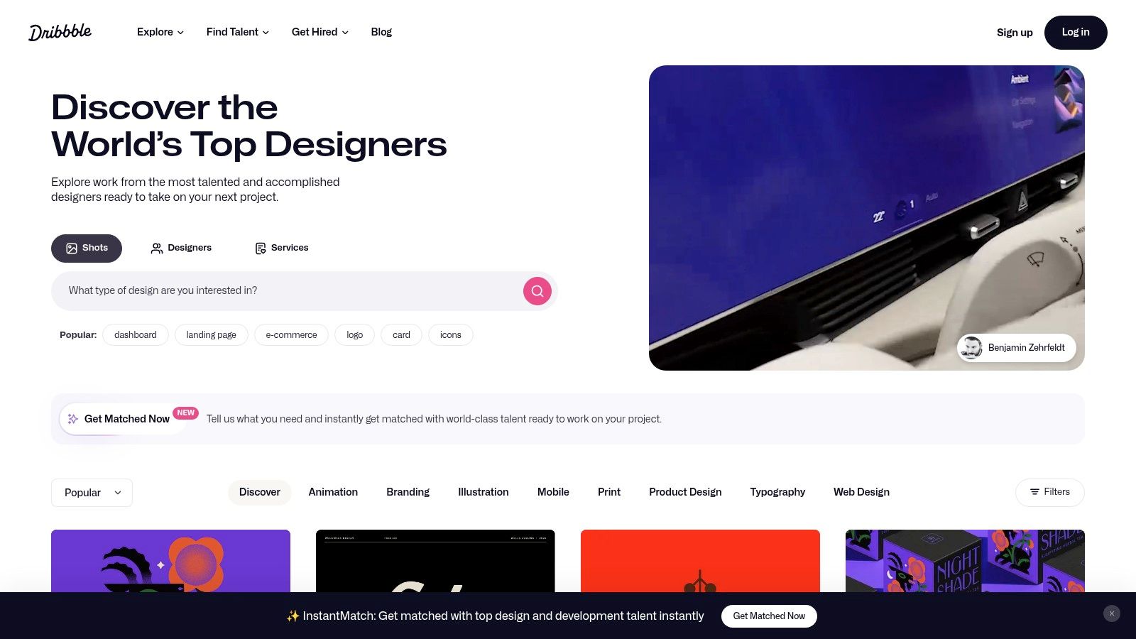 Dribbble (Pro)