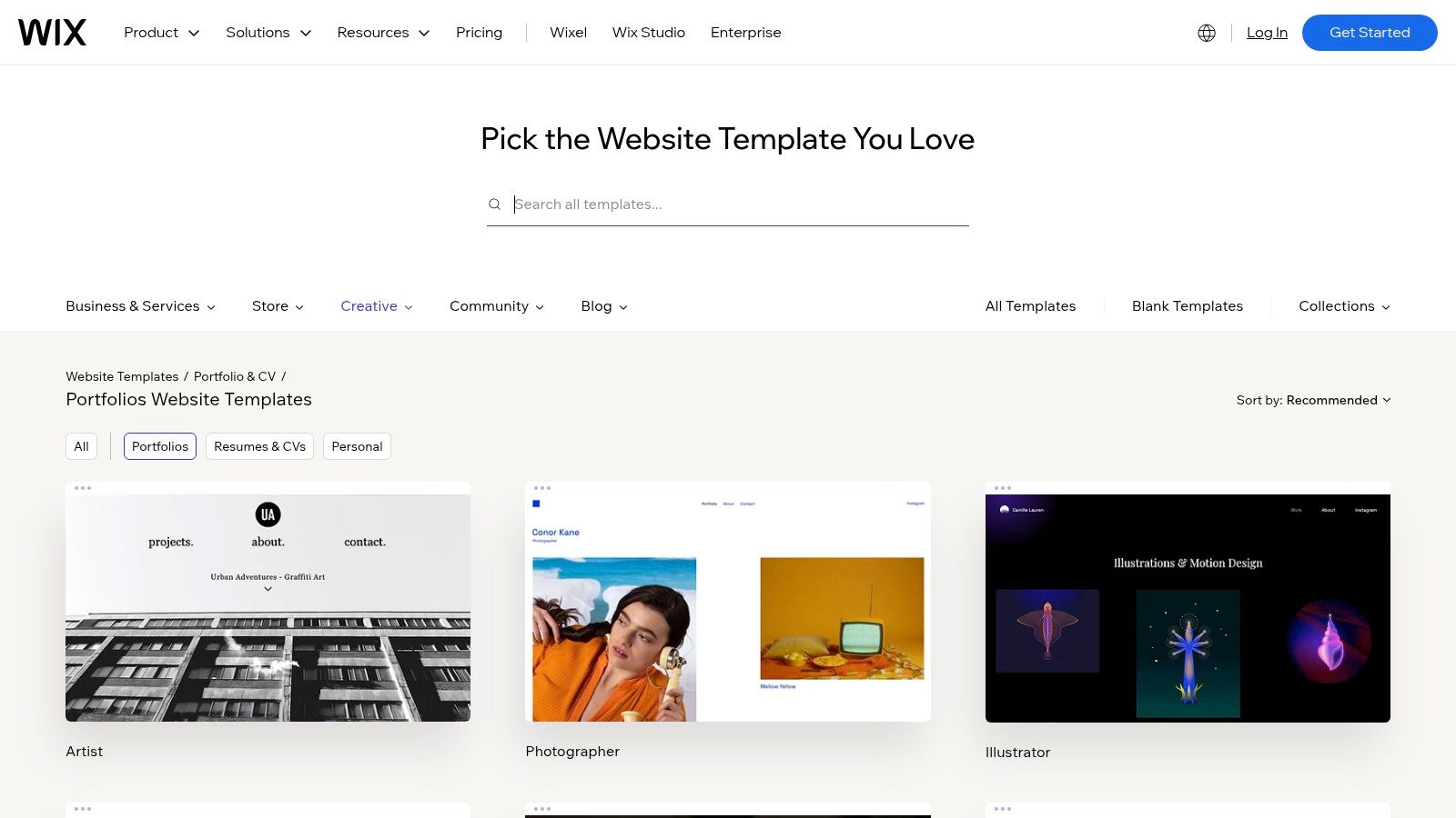 Wix (including Wix Studio)