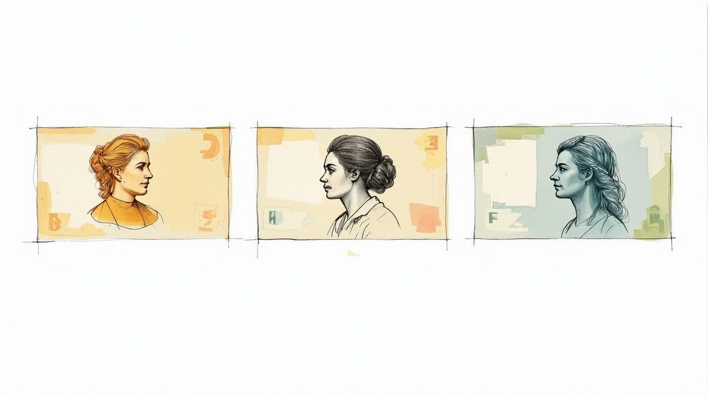 A collection of old Irish pound notes, showcasing their intricate designs and colours.