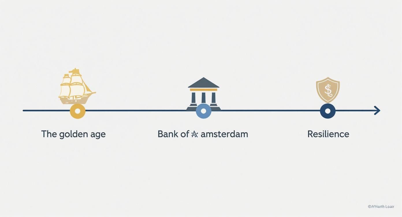 Infographic about currency in holland before euro