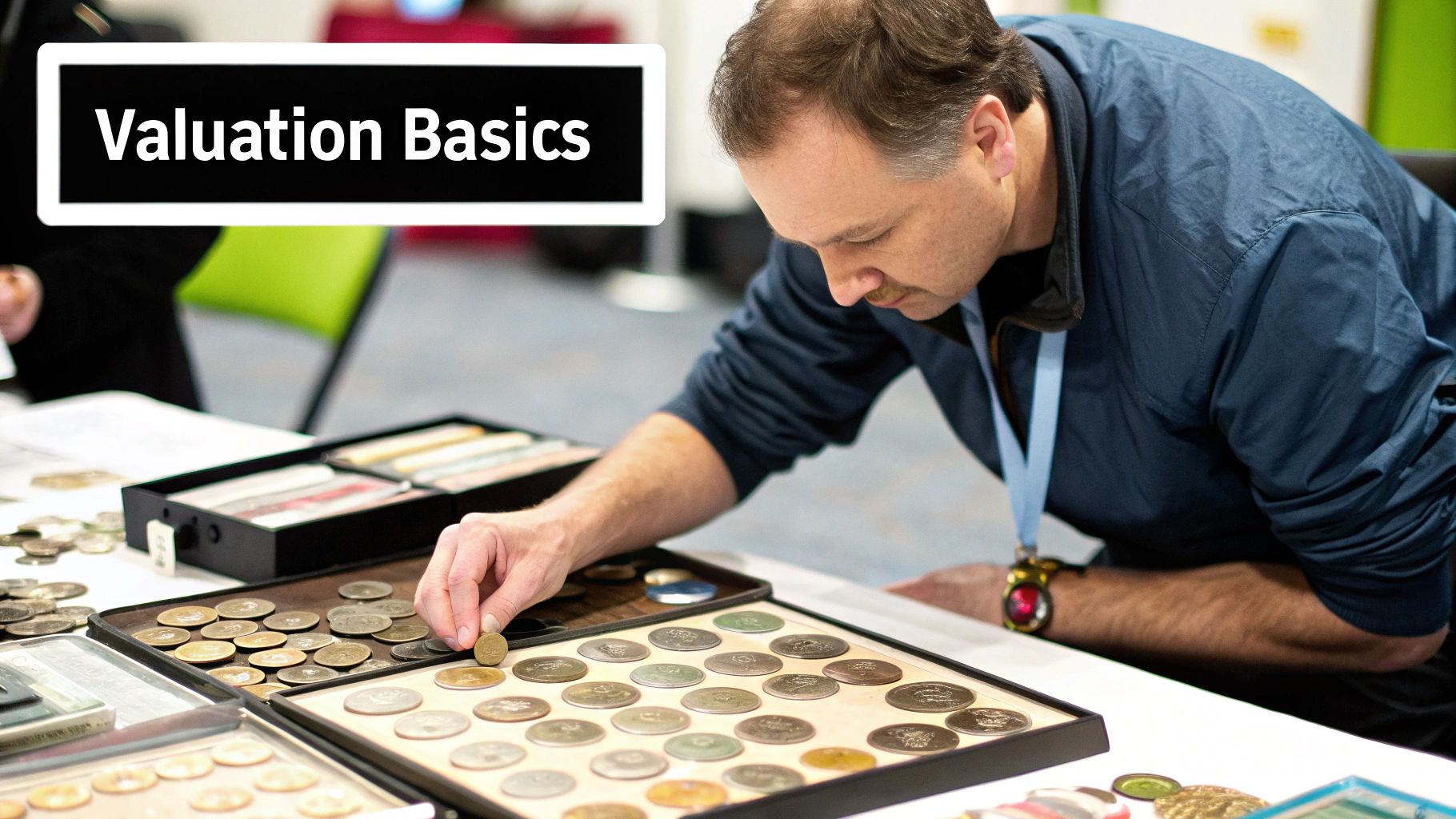 Coin collection valuation
