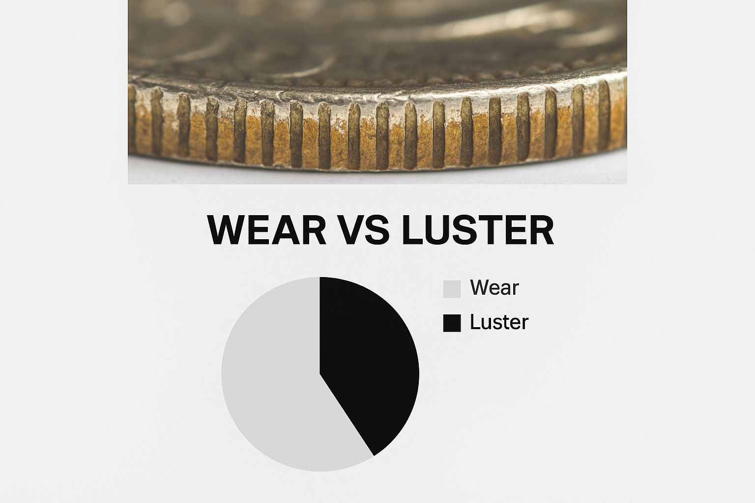 Infographic about coin grading guide