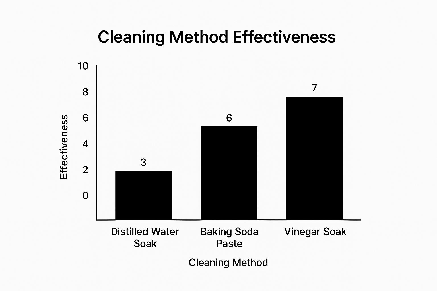 Infographic about best way to clean coins