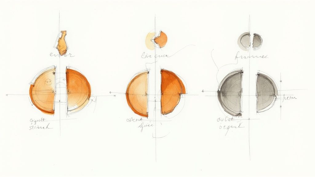A collection of 1948 Half Crown coins showing various tones and conditions