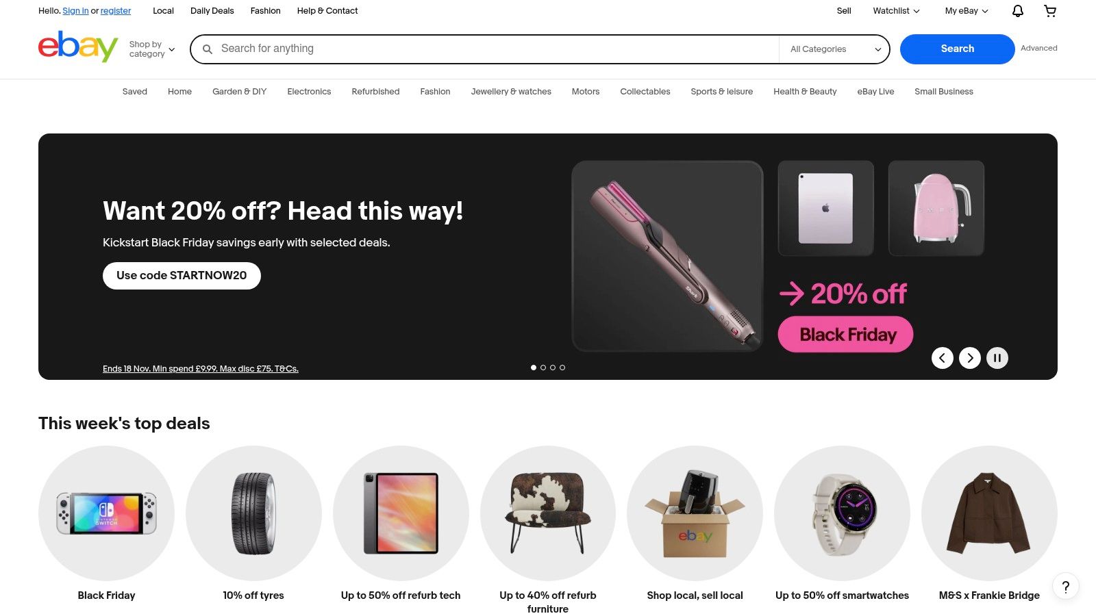 eBay UK