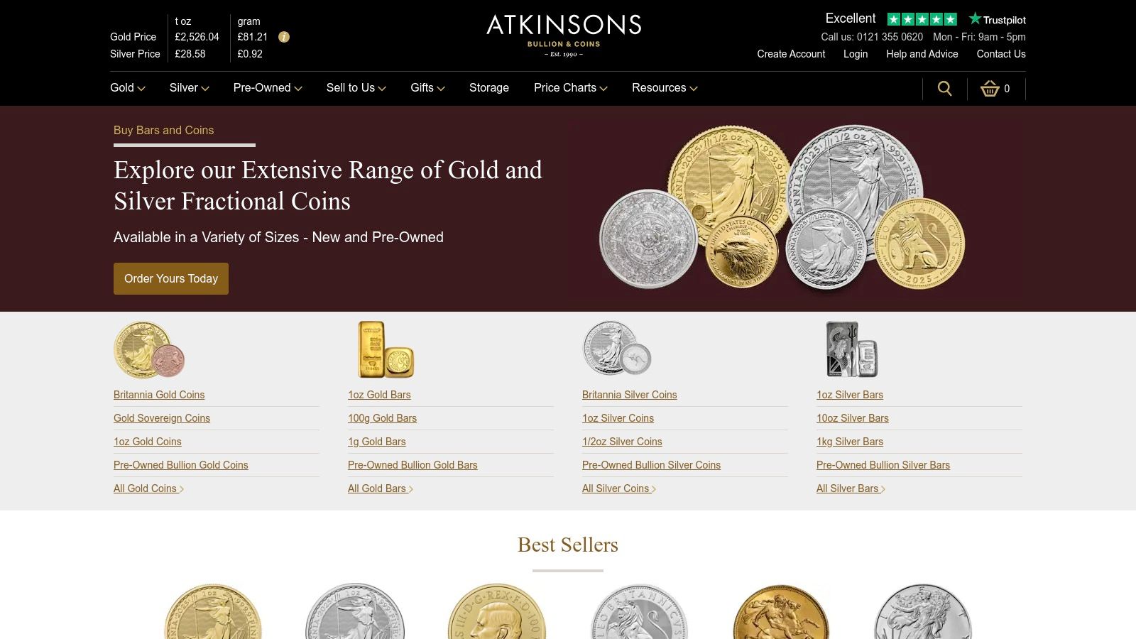 Atkinsons Bullion & Coins