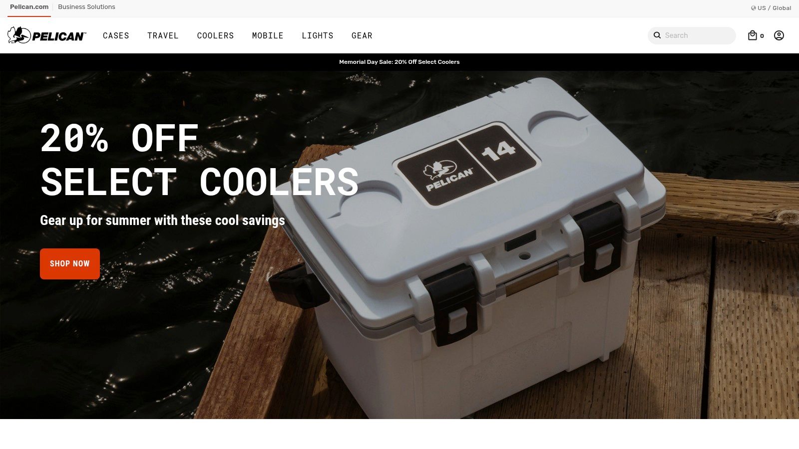 Pelican Waterproof Cases for Coins