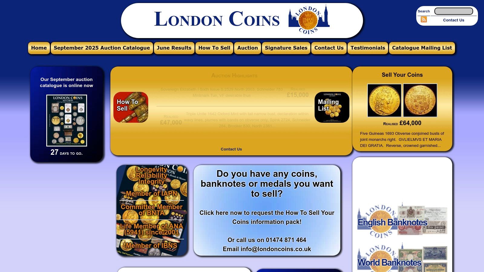 London Coins