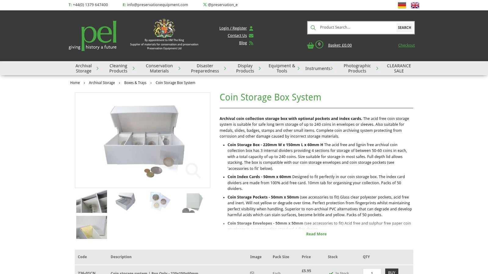 Preservation Equipment Ltd
