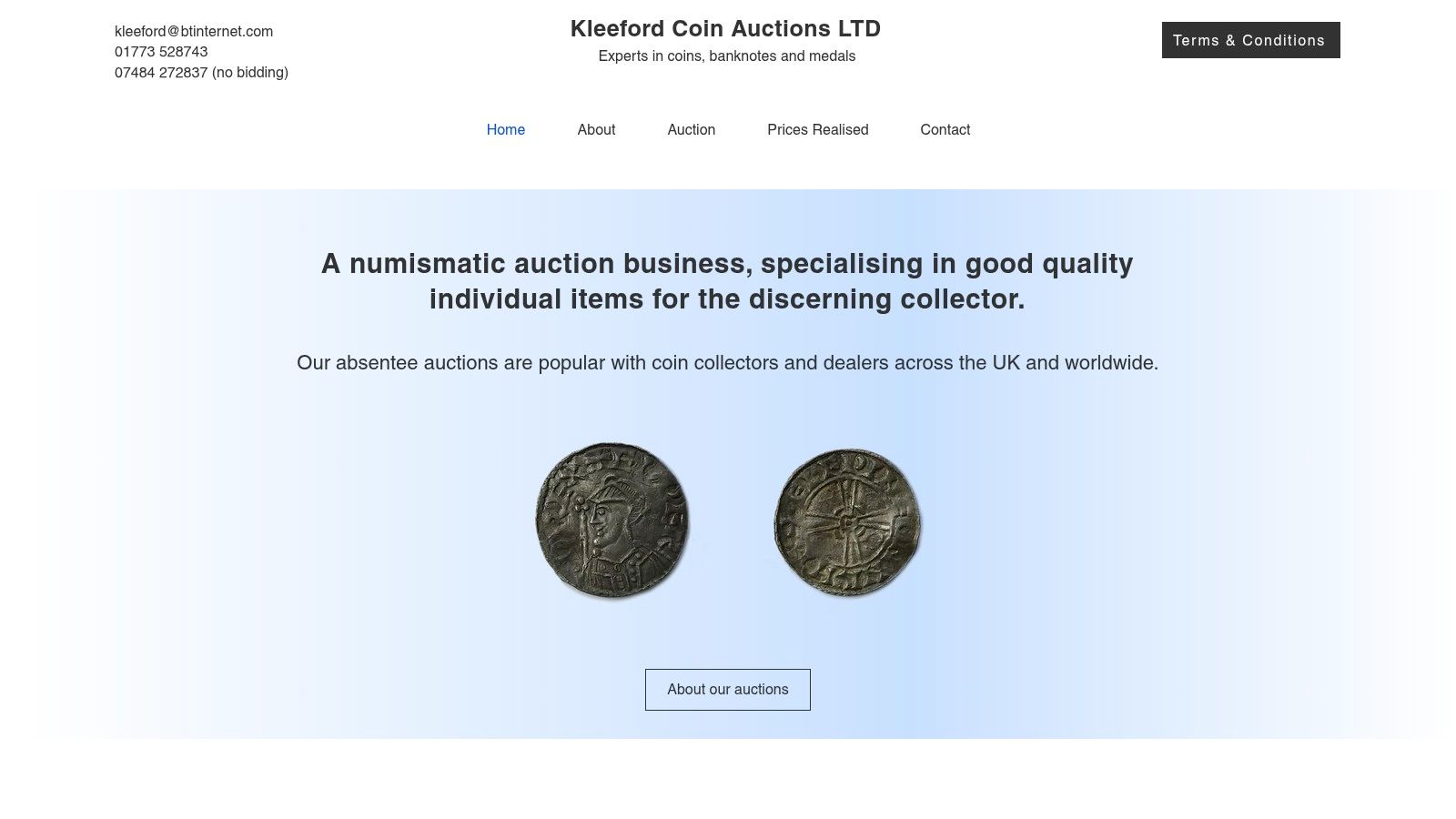 Kleeford Coin Auctions Ltd