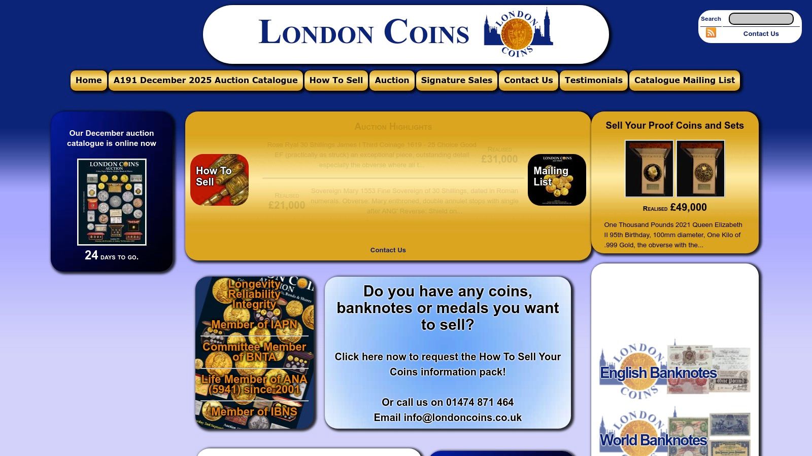 London Coins