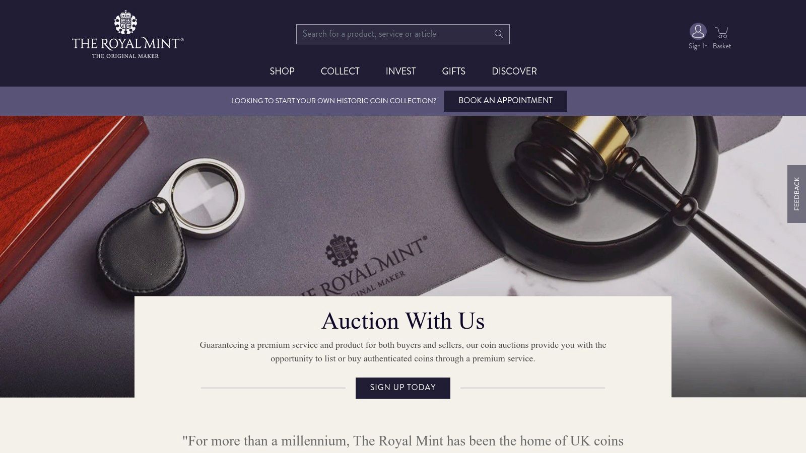 The Royal Mint Auctions