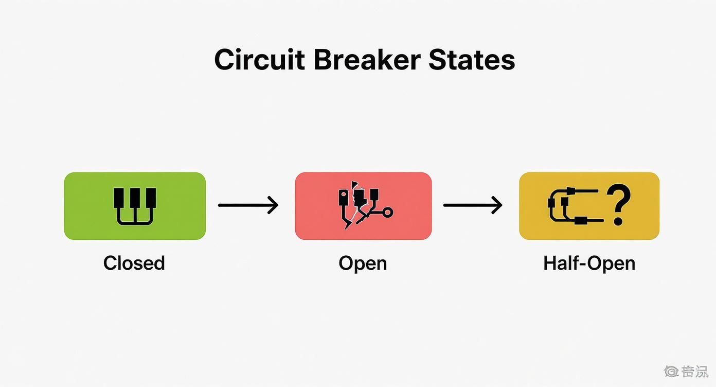 Infographic about microservices architecture patterns