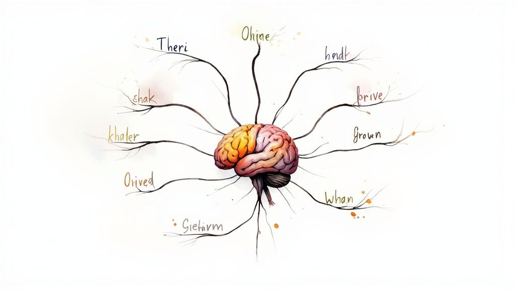 Tony Buzan's Radiant Thinking Mind Maps