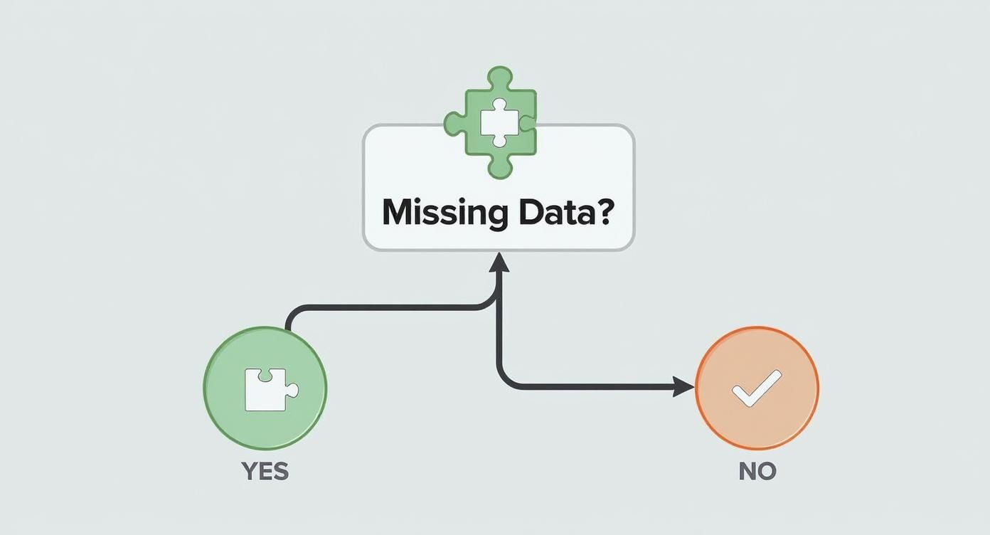 Infographic about how to analyze research data