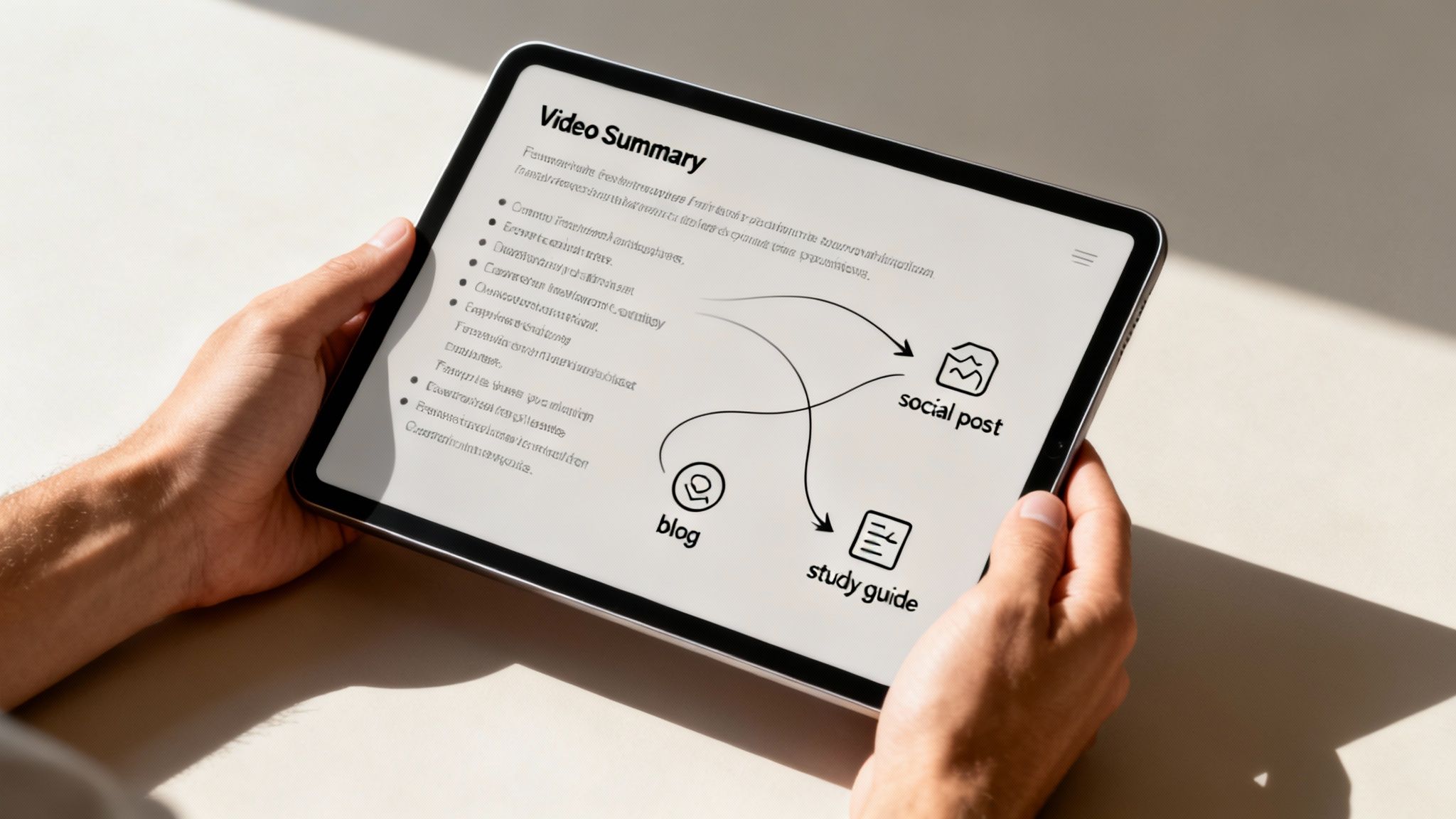 A person using a laptop with glowing AI-themed graphics overlaid on the screen