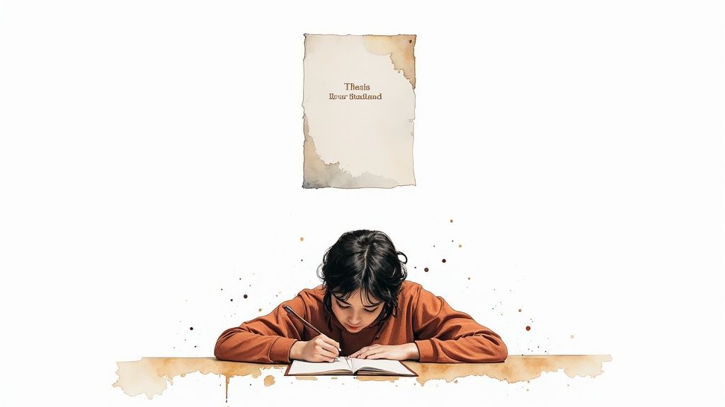 Develop a Strong Thesis Statement