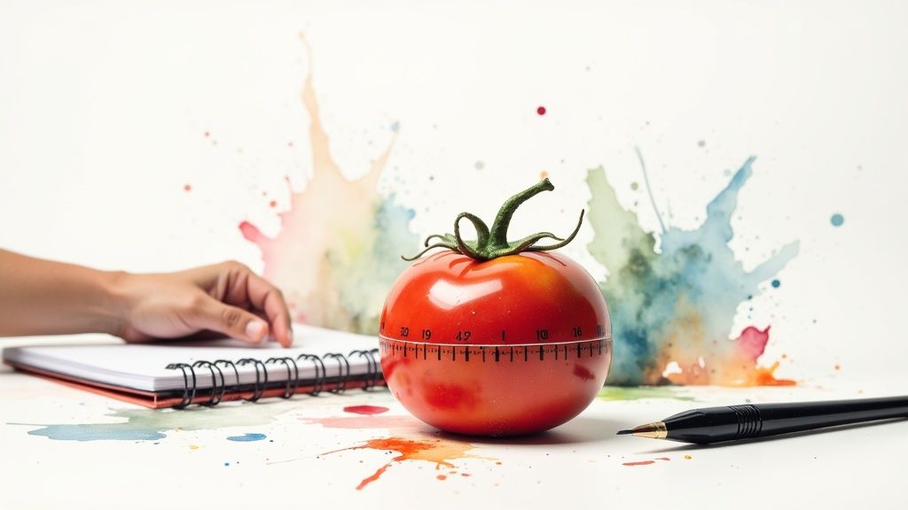 The Pomodoro Technique: Mastering Focus in 25-Minute Sprints