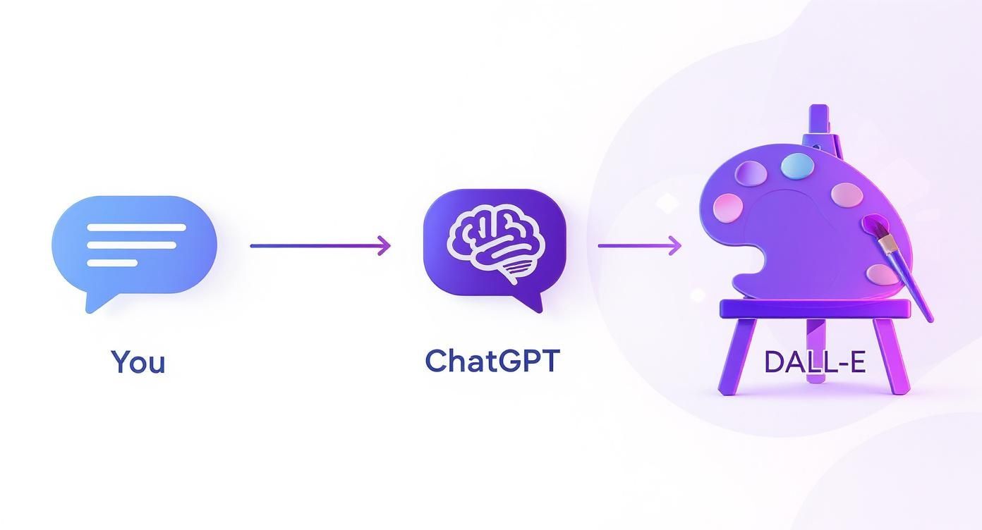 Infographic about chatgpt generate images