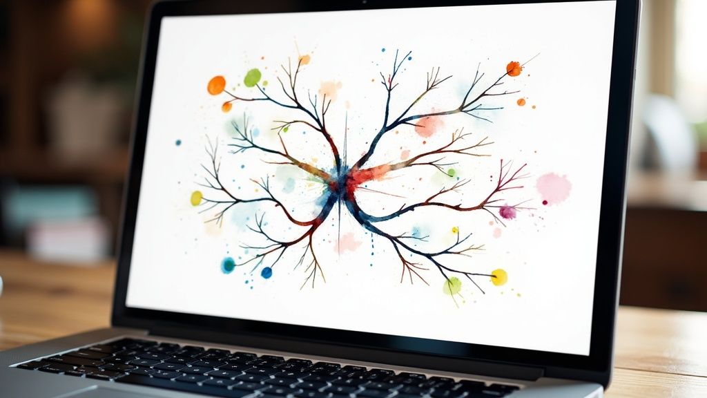 Digital/Software-Based Mind Mapping