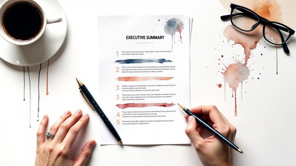 How to Write Executive Summaries That Win Deals