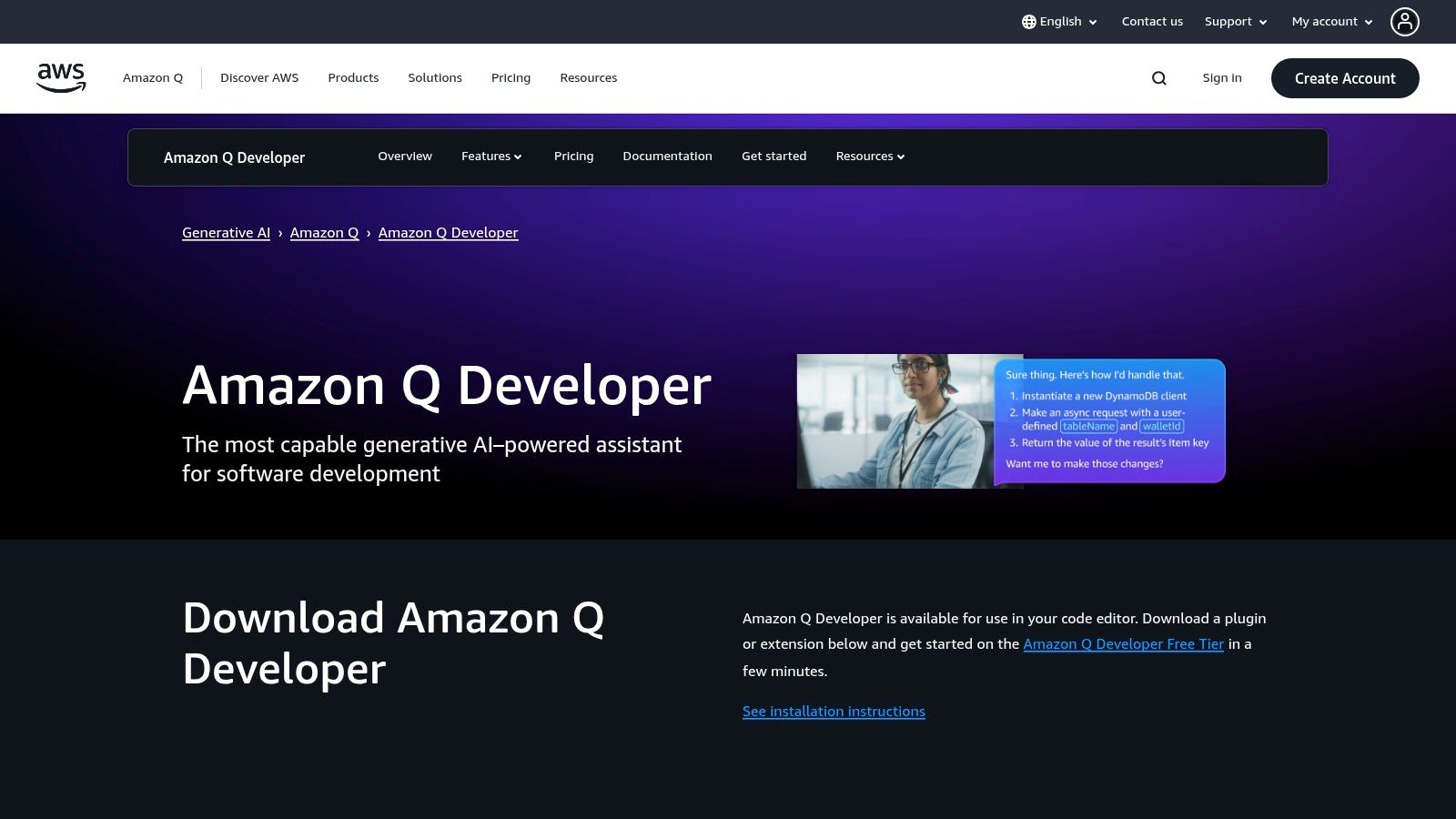 Amazon CodeWhisperer