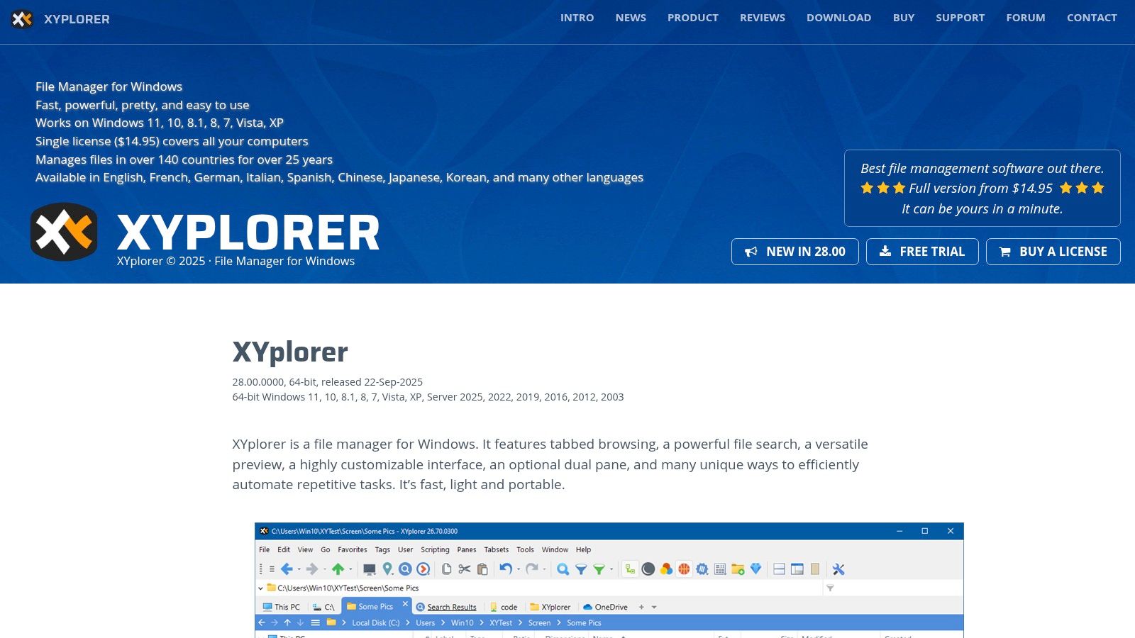 XYplorer (Windows)