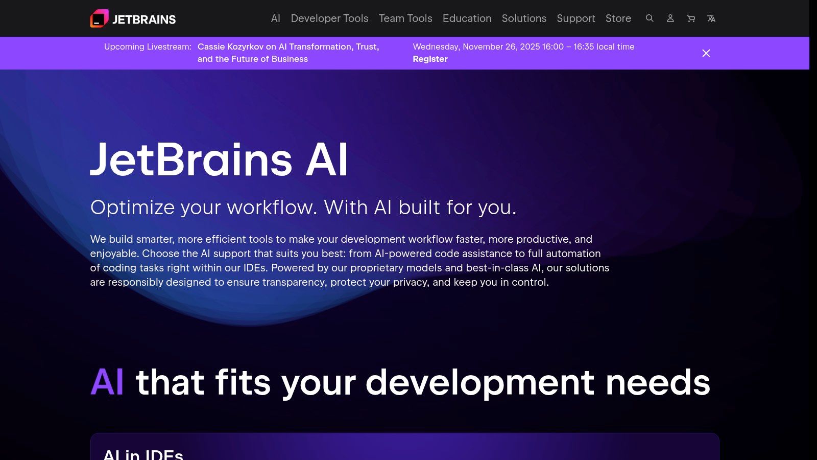 JetBrains AI Assistant