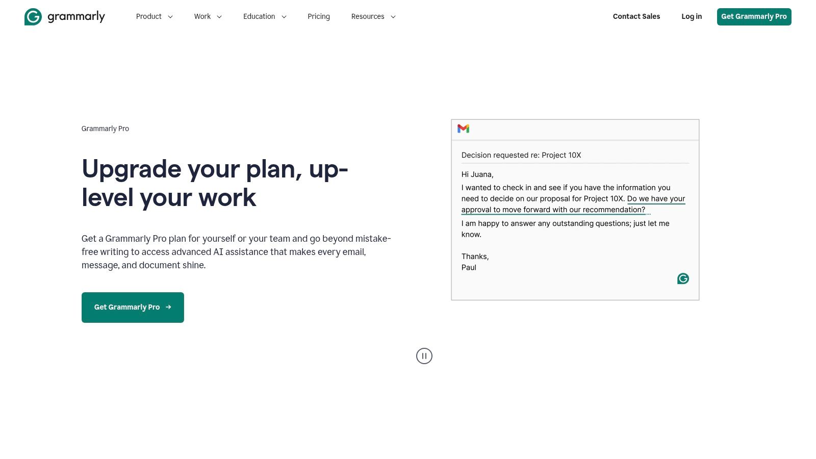 Grammarly – Grammarly Pro (for individuals and teams)