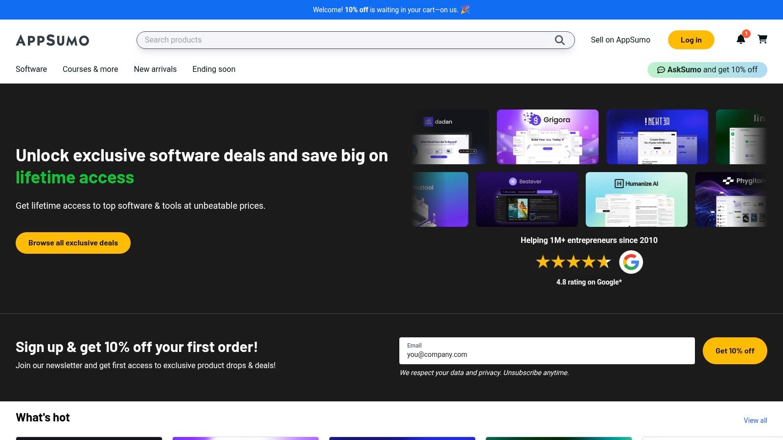AppSumo (AI tools marketplace)