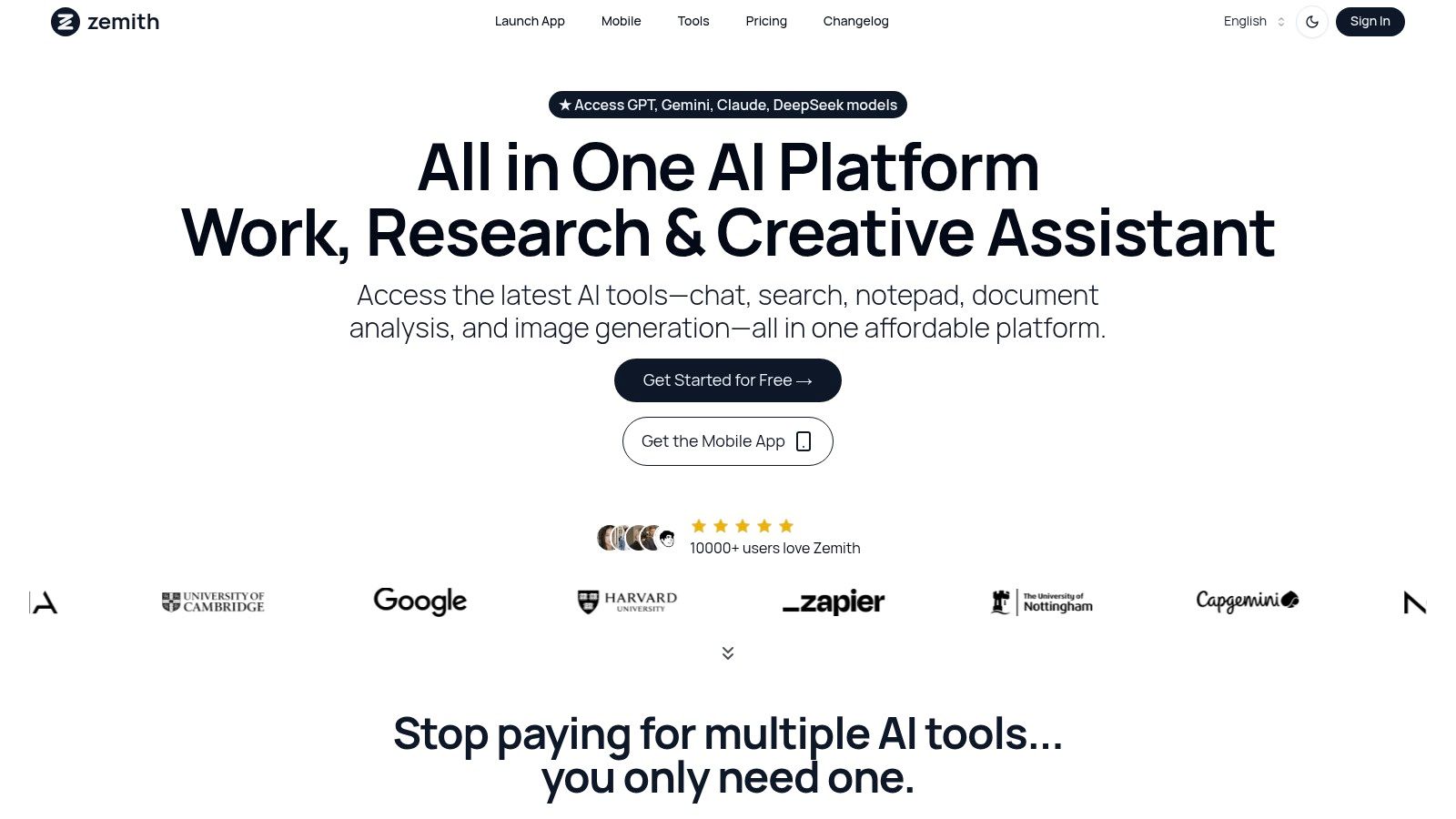 Zemith AI Coding Assistant