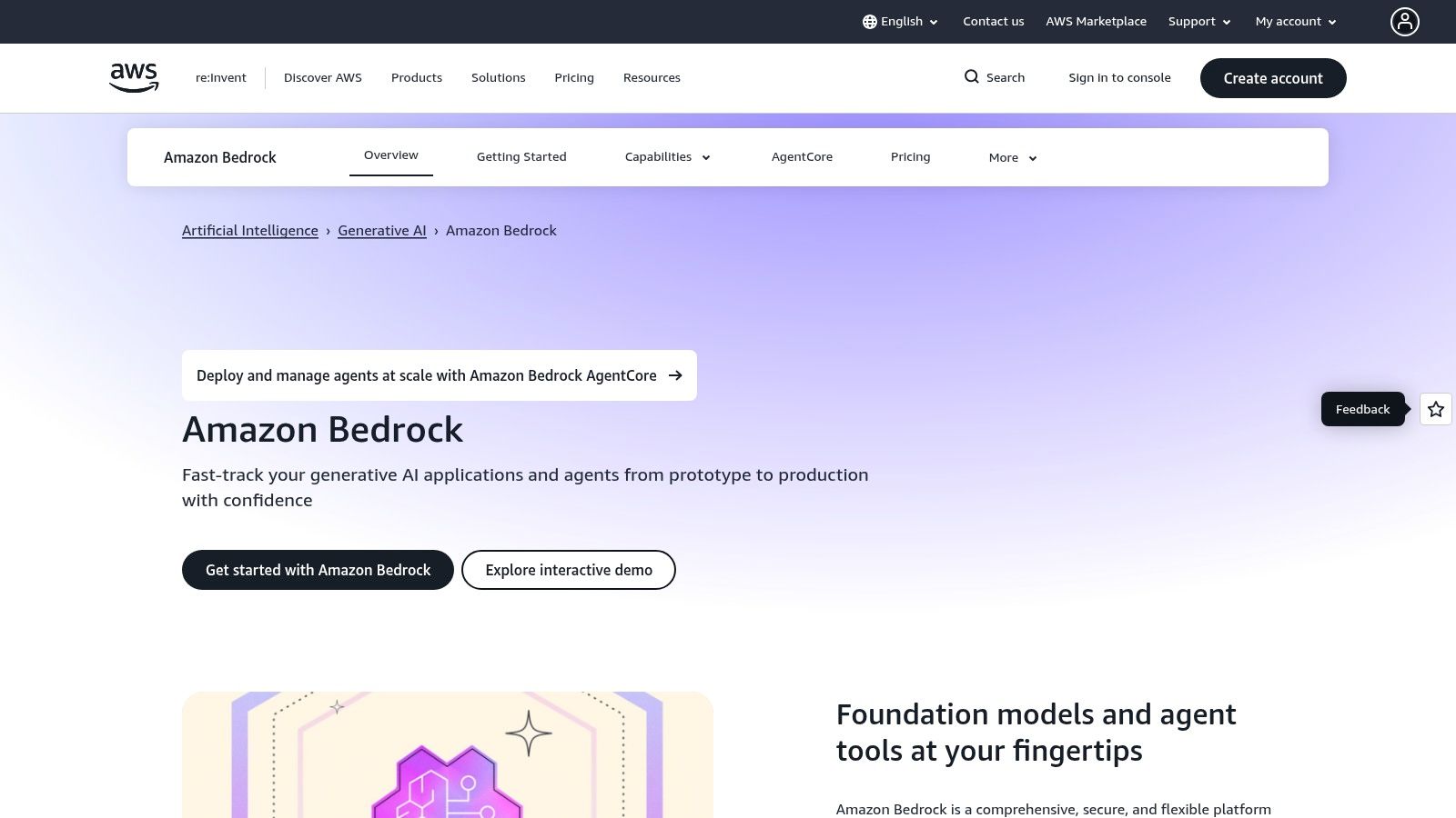 Amazon Web Services — Amazon Bedrock