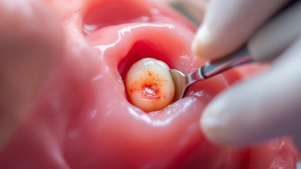 Viisaudenhampaan poiston jälkeen