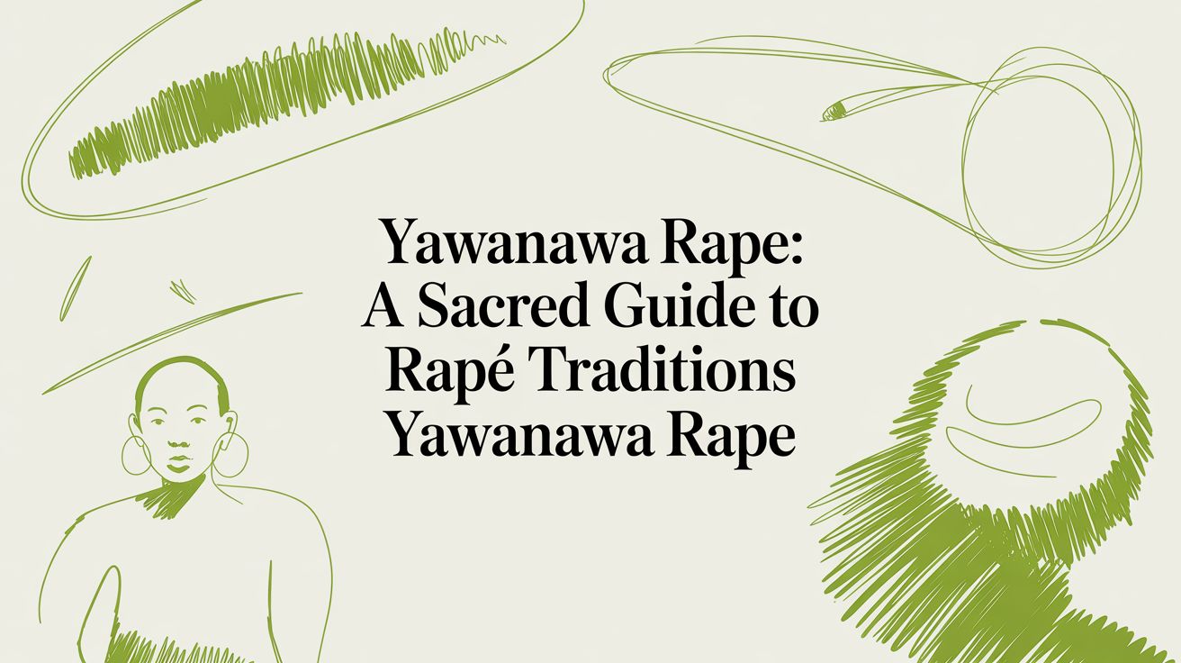 Yawanawa Rape: A Sacred Guide to Rapé Traditions yawanawa rape