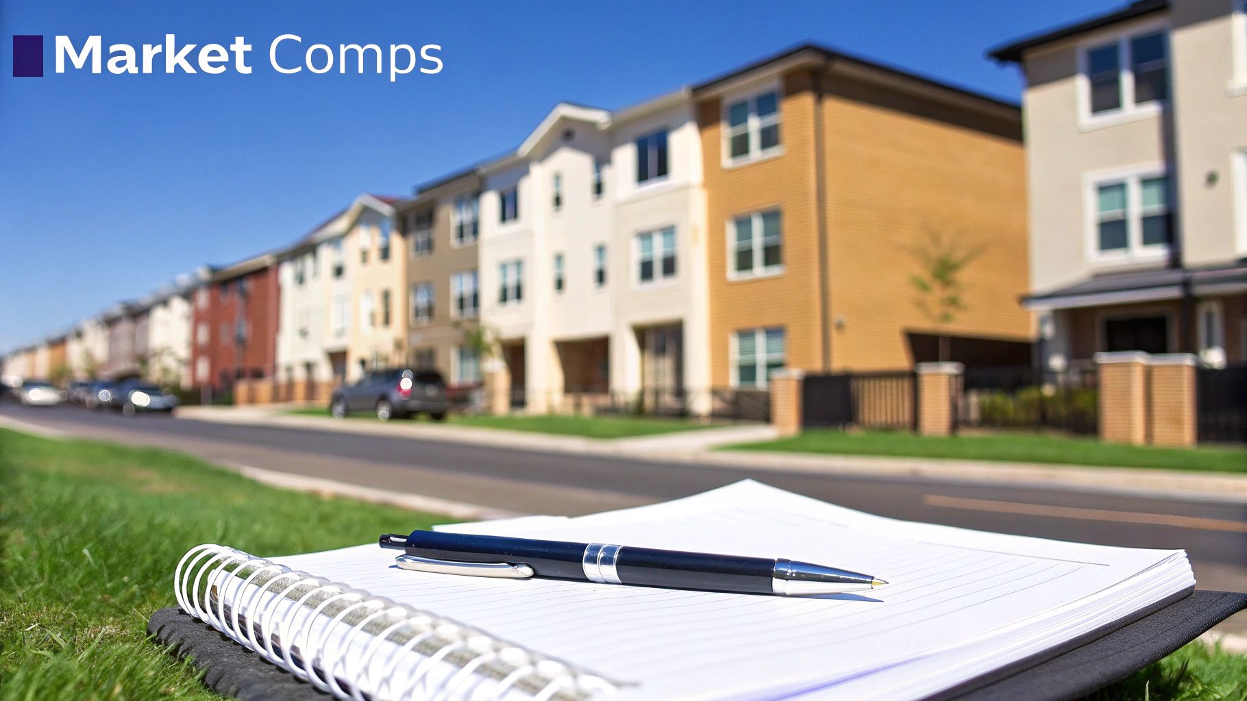 A construction site with a partially completed modern building against a clear sky.