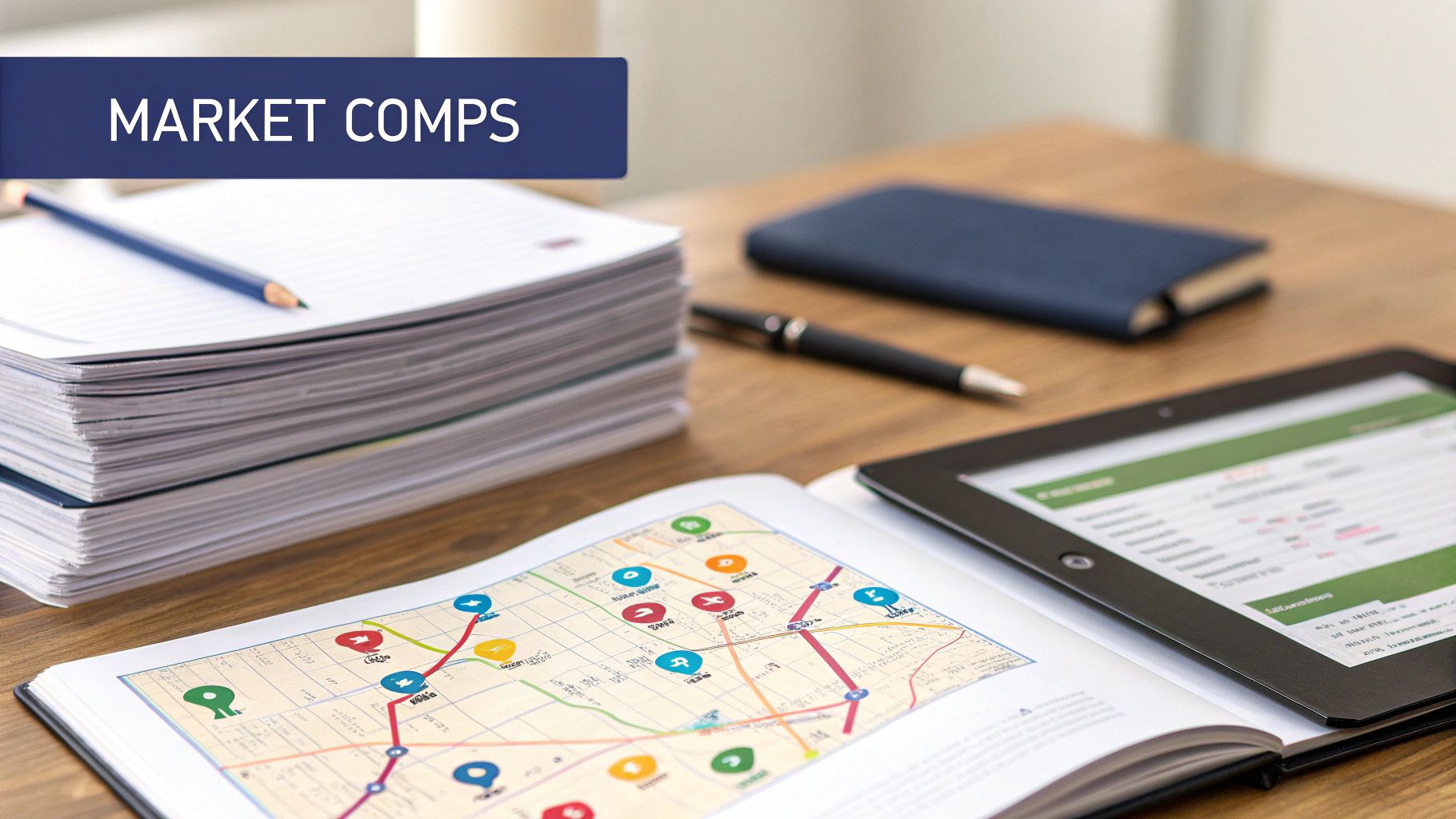 A graph showing market cap rates fluctuating over time