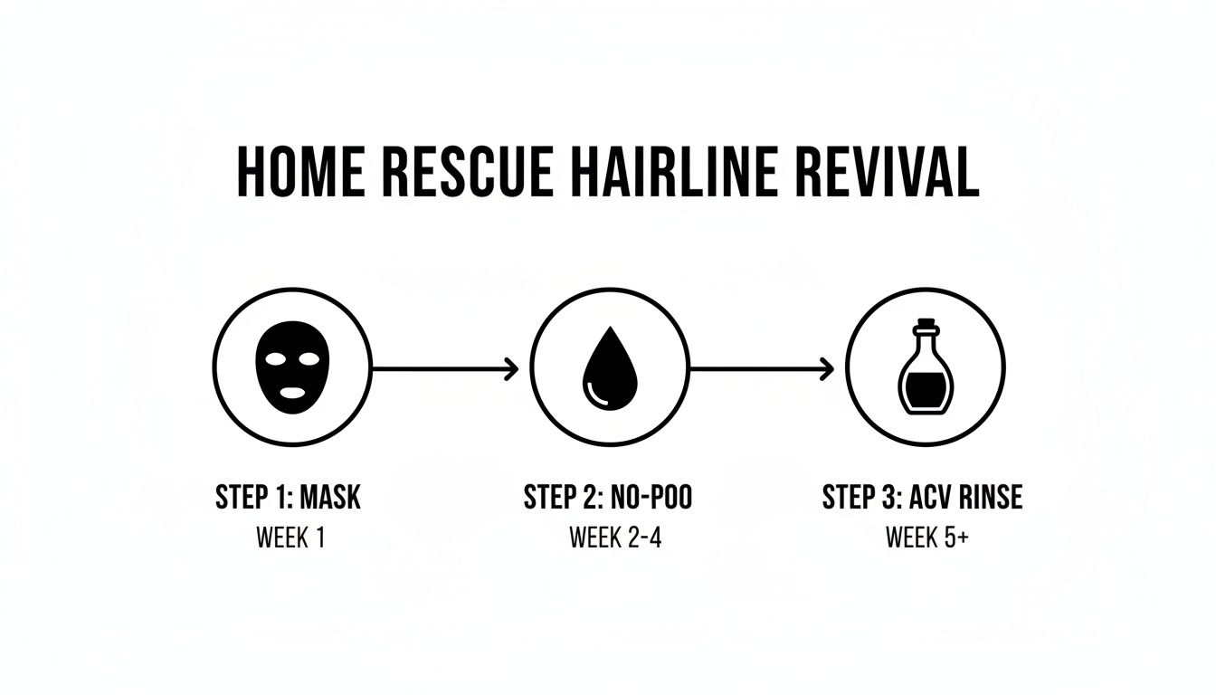 Infographic about How to Fix Dry or Damaged Hair