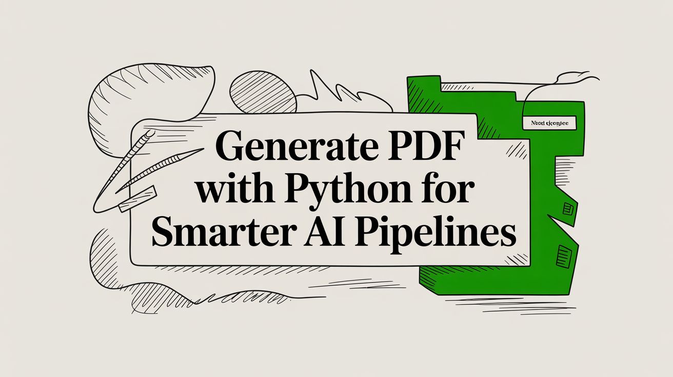 Generate PDF With Python for Smarter RAG Retrieval