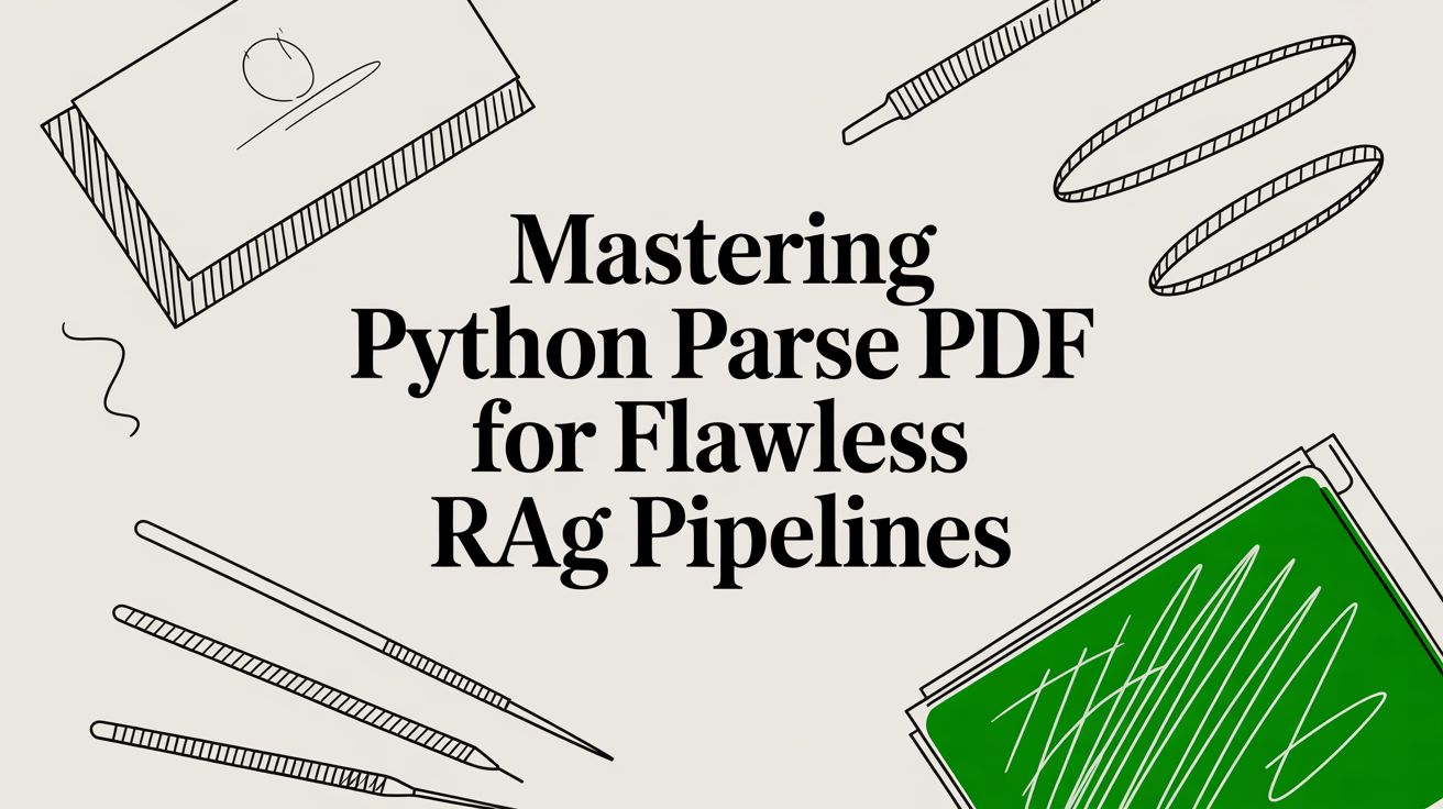 Mastering Python Parse PDF for Flawless RAG Pipelines