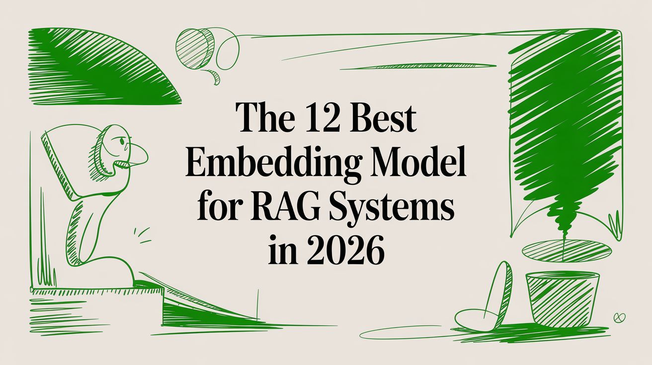 The 12 Best Embedding Model for RAG Systems in 2026